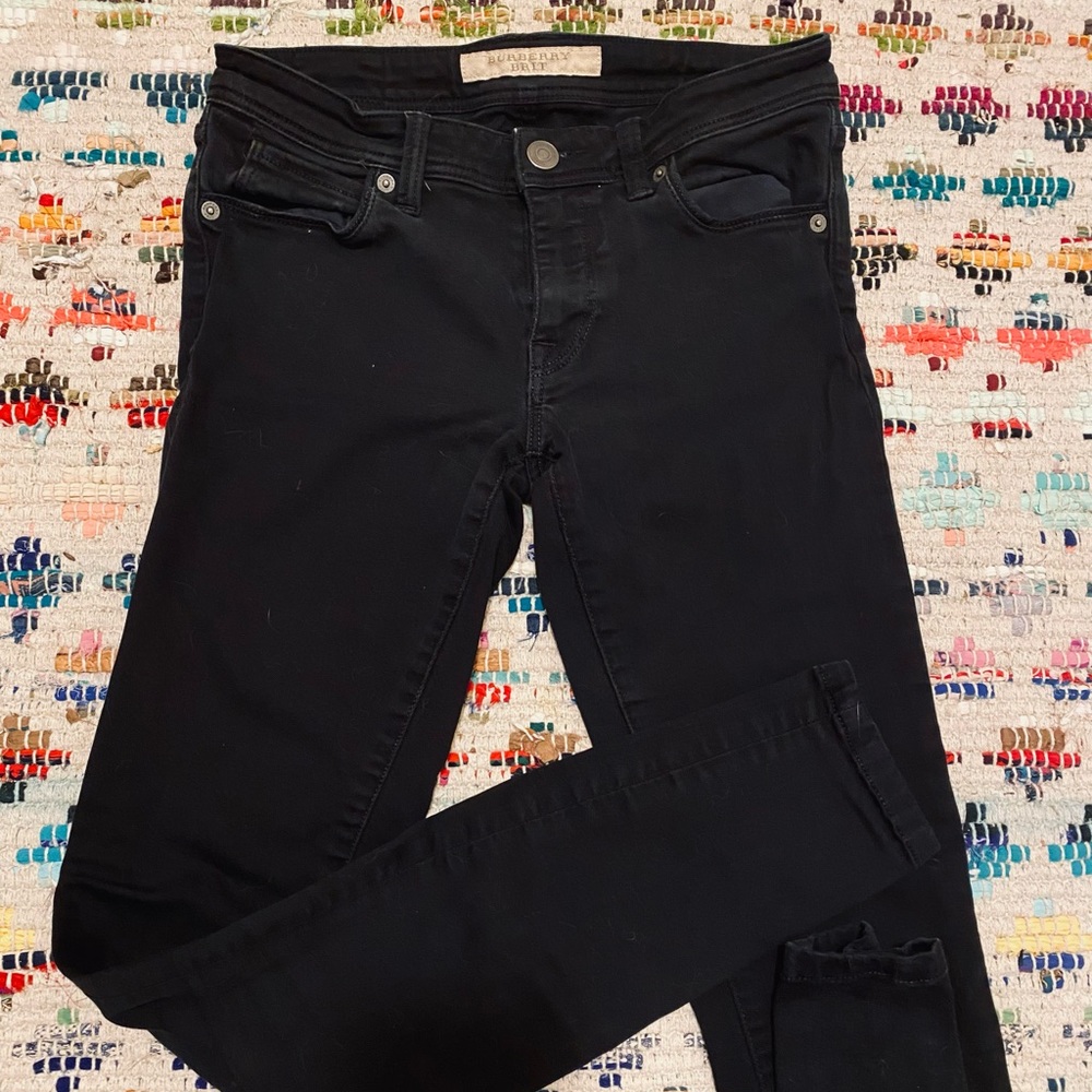 Burberry Women’s Black Skinny Jeans